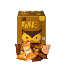 Awake Caramel Chocolate Bites - 50 Count